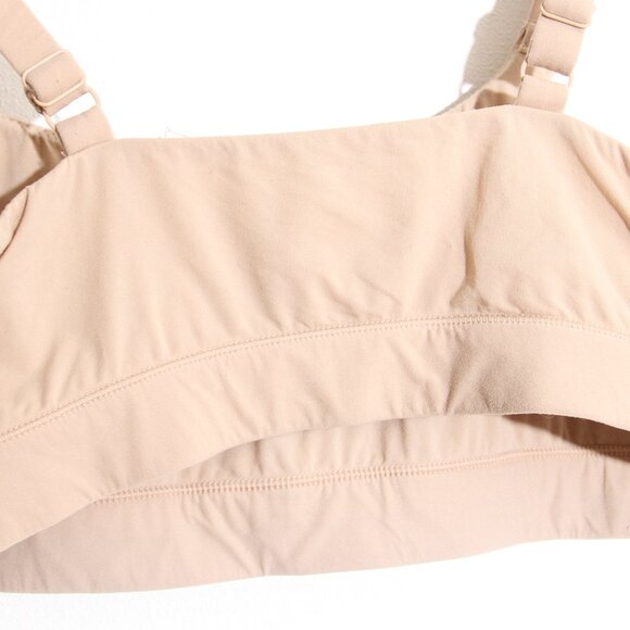 SKIMS Fits Everybody Scoop Neck Bralette Micha Clay Nude Beige Size 3X - Picture 8 of 12